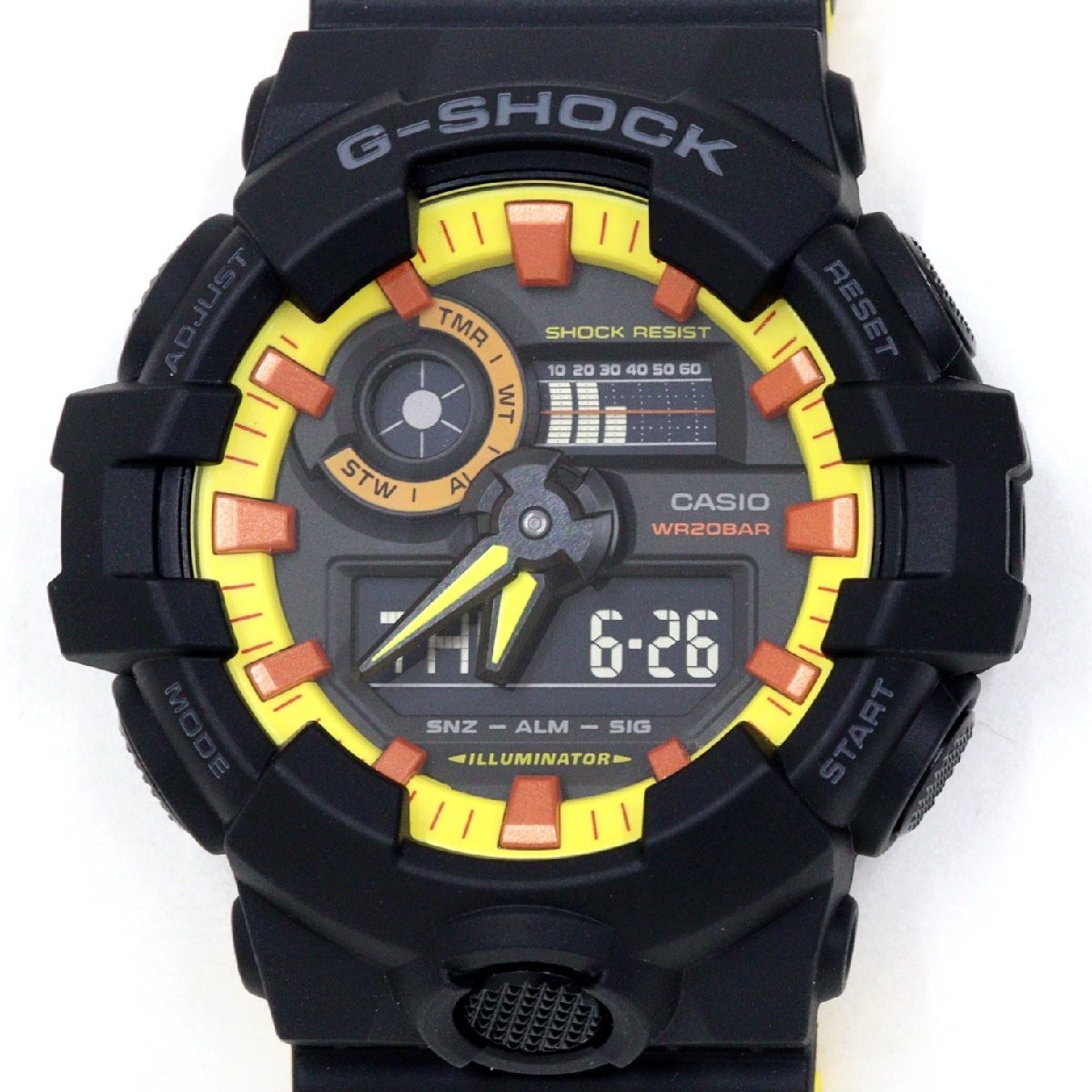 CASIO G SHOCK Superman Justice League Collaboration GA 700BY Wristwatch Quartz M