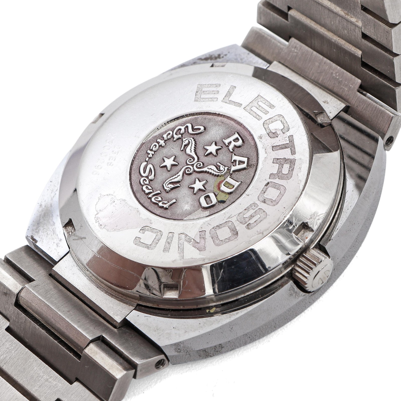 Rado DiaStar Stainless Steel Date Electrosonic Men’s Watch