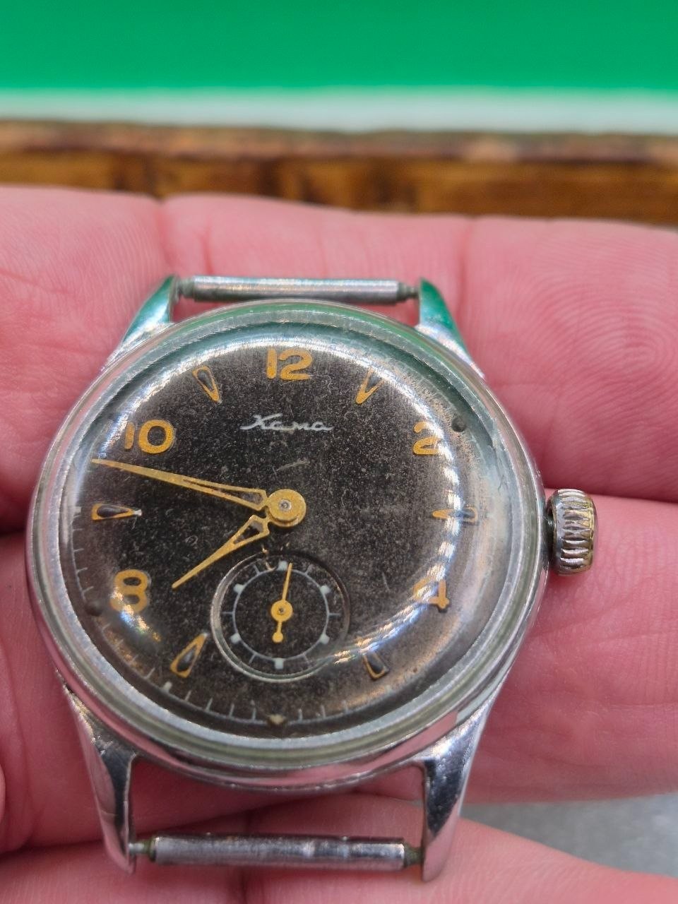 Vintage Soviet mechanical wristwatch KAMA