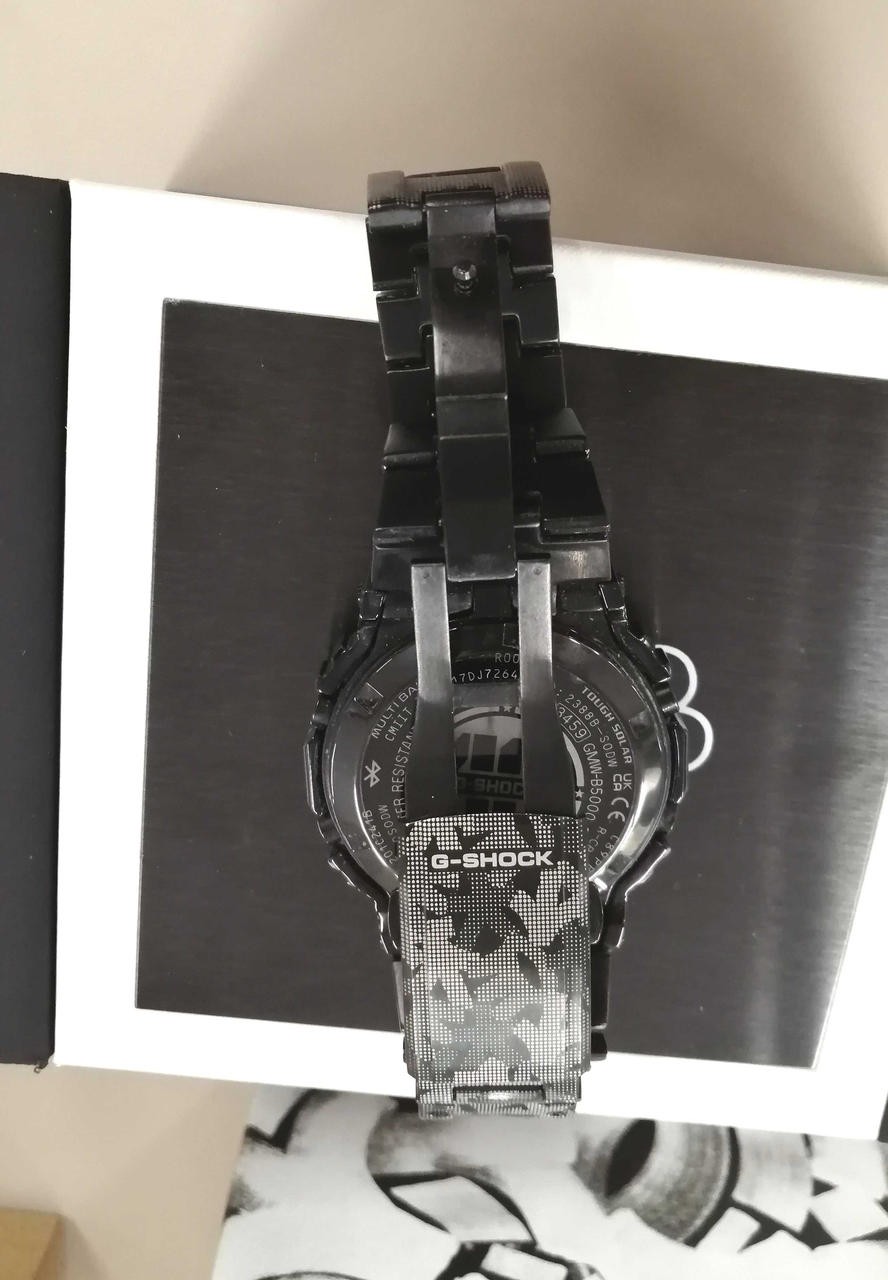 CASIO G-SHOCK GMW-B5000EH-1JR (Eric Haze) Silver Watch Auth Japan