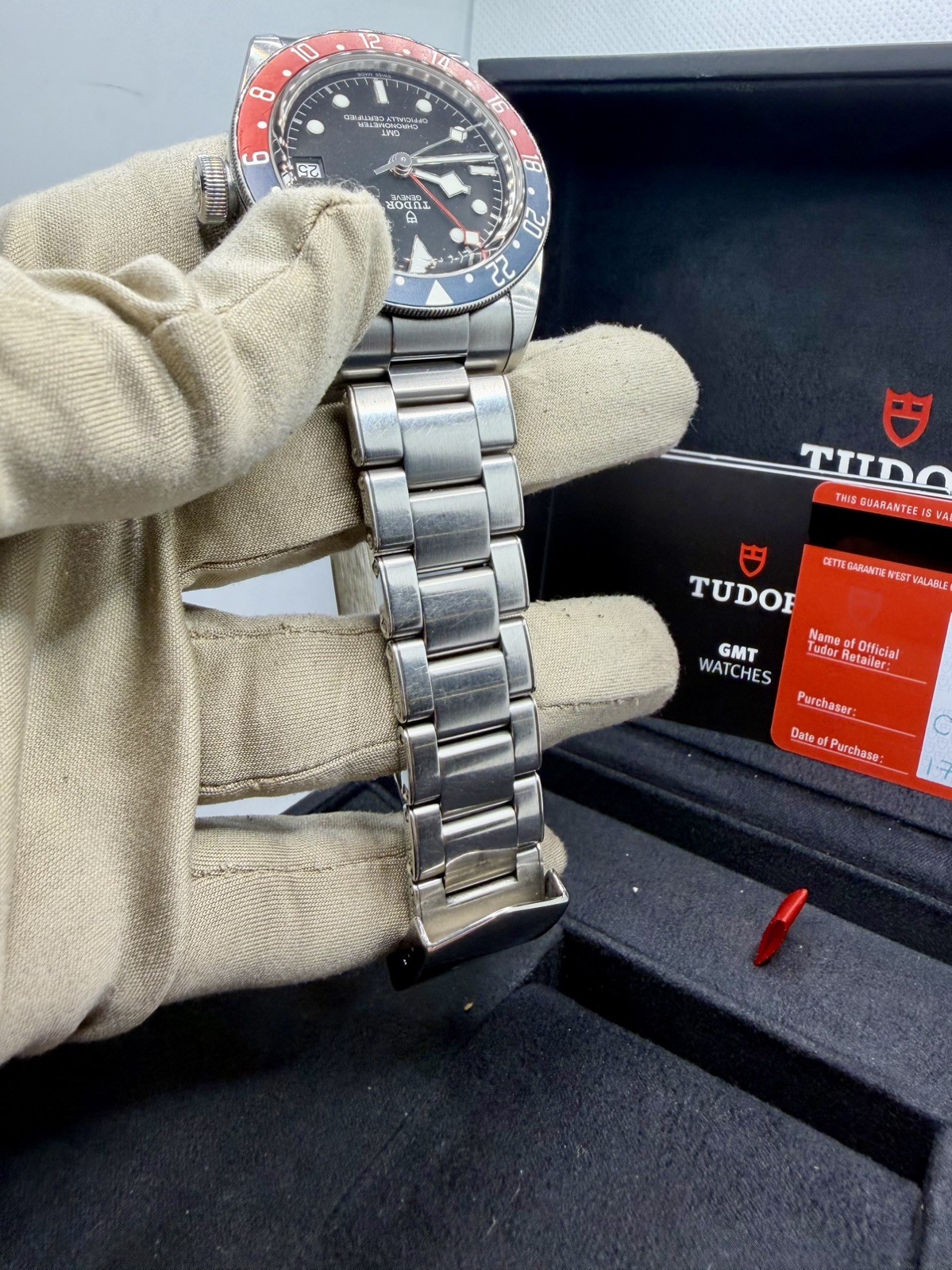 TUDOR Black Bay GMT PEPSI 79830RB Steel Men’s Watch 41mm Year 2019 | FULL SET