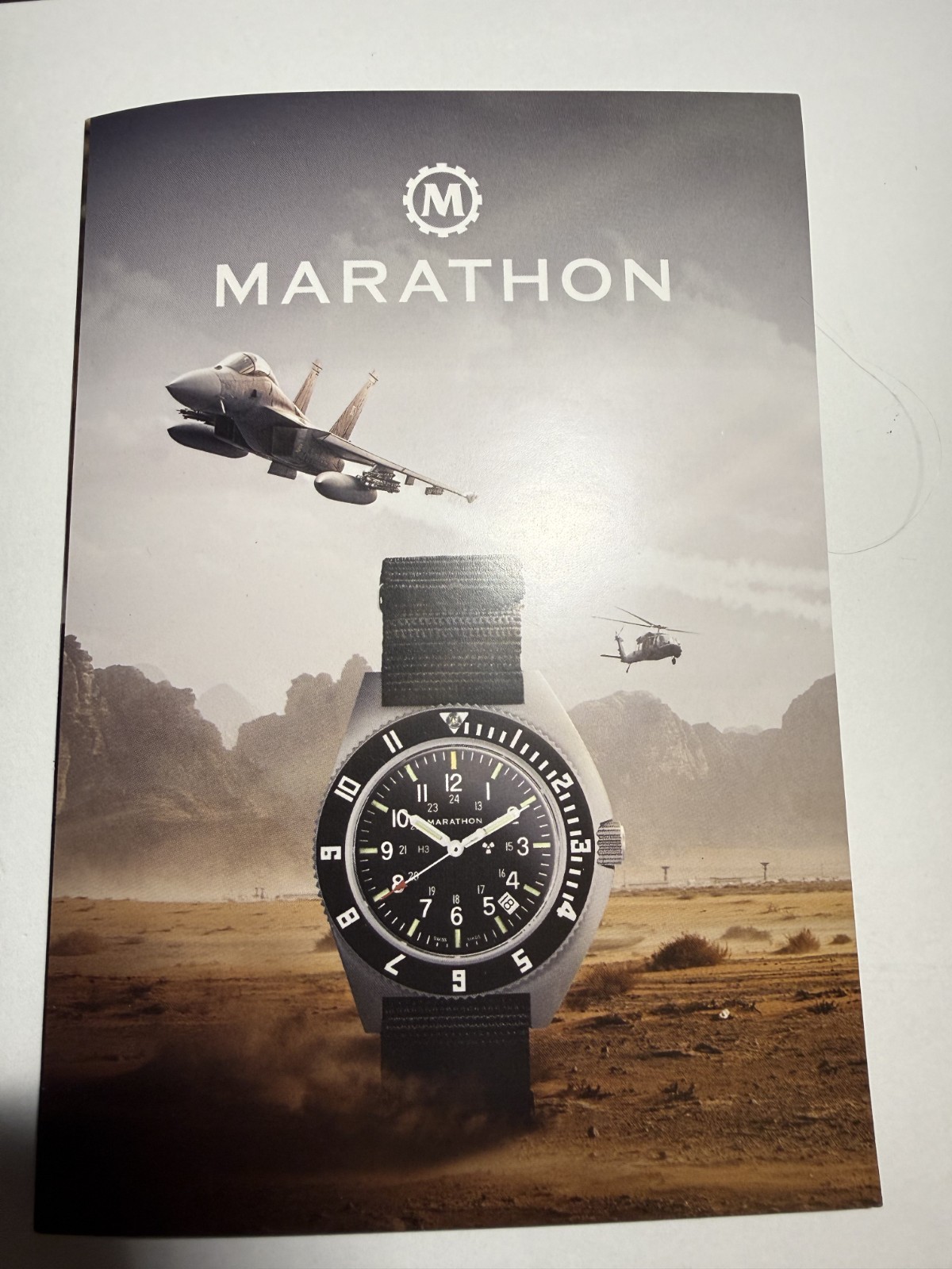 Marathon GSAR 41mm US GOVT face marked 41mm Auto Diver – Factory Serviced/Extras