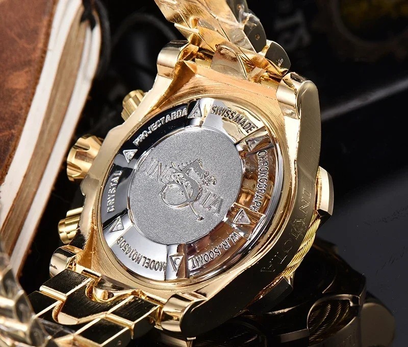 2025 New Luxury Design Large Dial Steel Band Wristwatch Dominant Outgoing Style