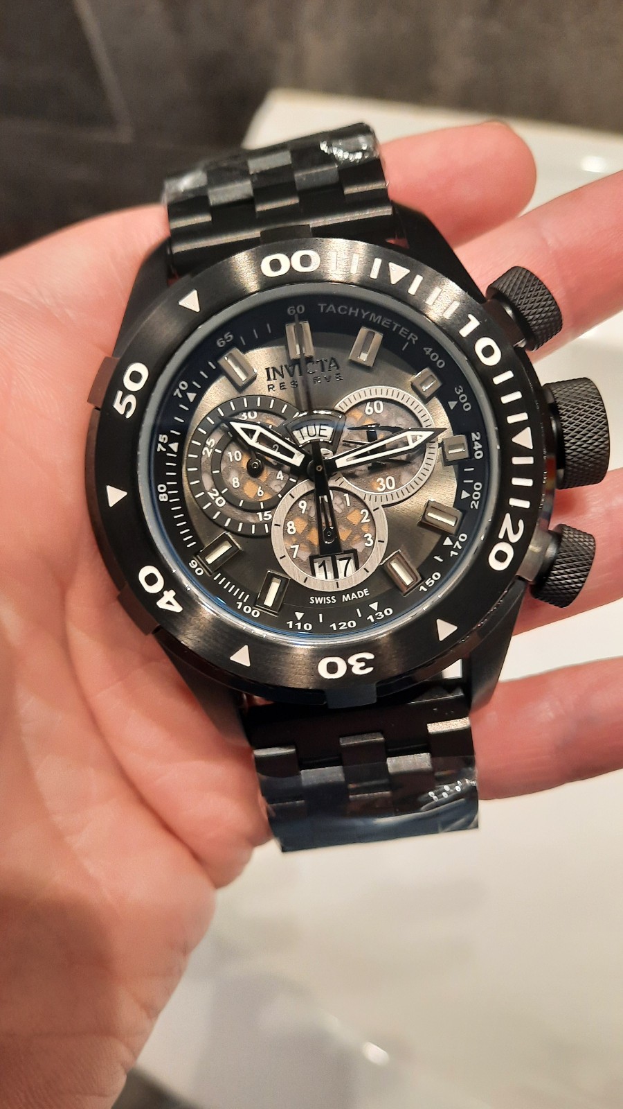 Invicta Swiss Made Reserve Bolt Model #0979