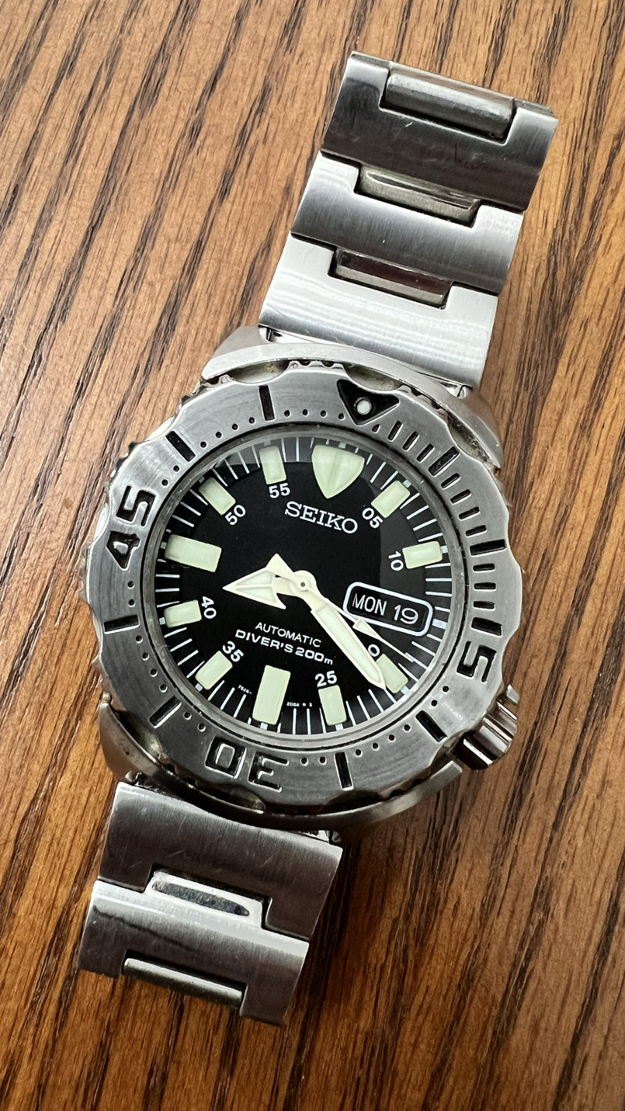 Seiko Men’s Black Watch – SKX779. Gen1 Monster in Fantastic condition!