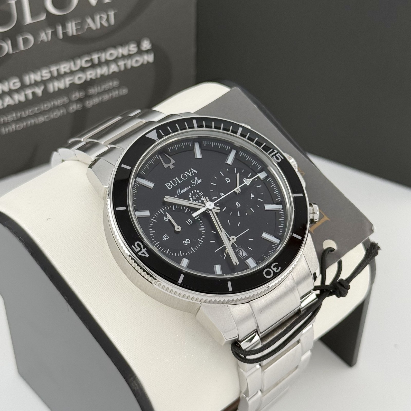 Bulova Marine Star Series C Stainless Steel Chronograph Men’s Quartz Watch96B272