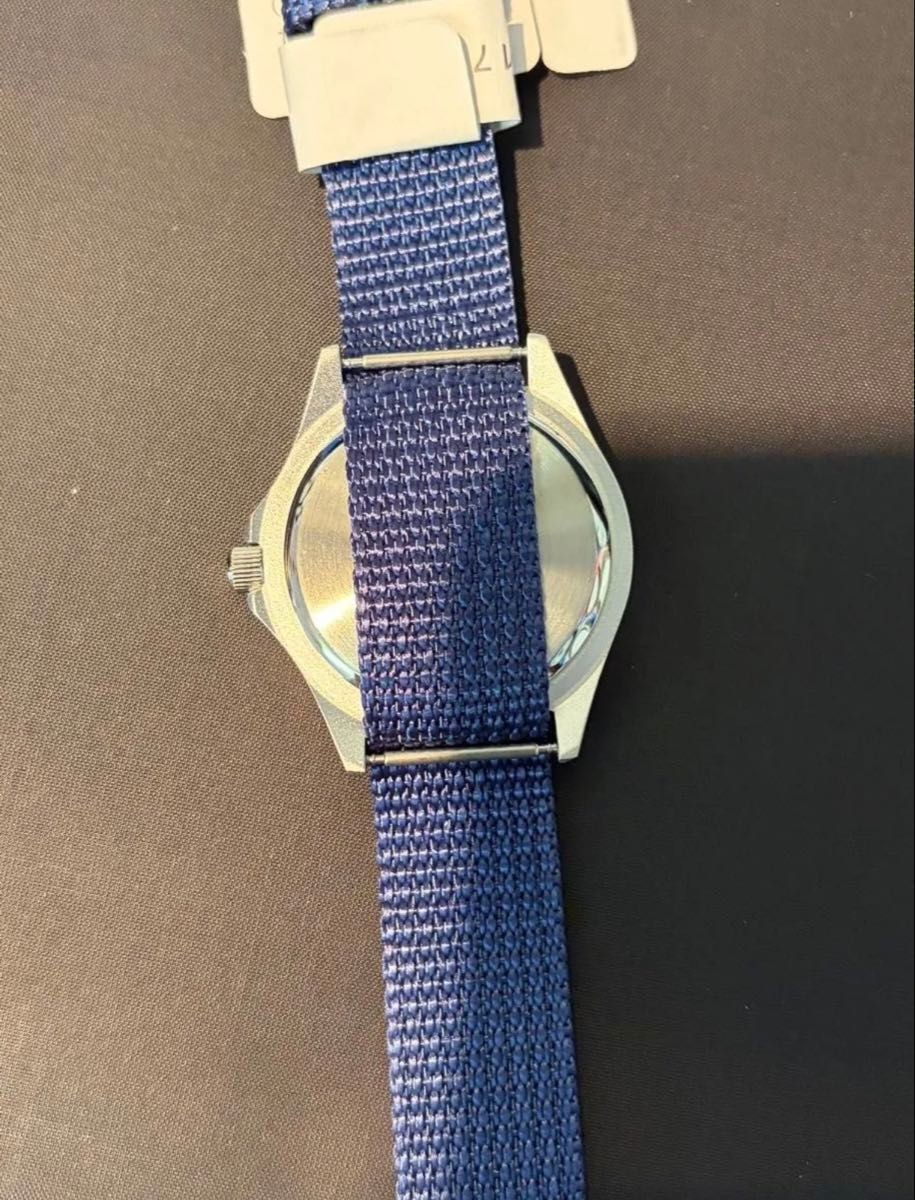 SEIKO ALBA AQPK402 Blue Nylon Band Quartz Watch