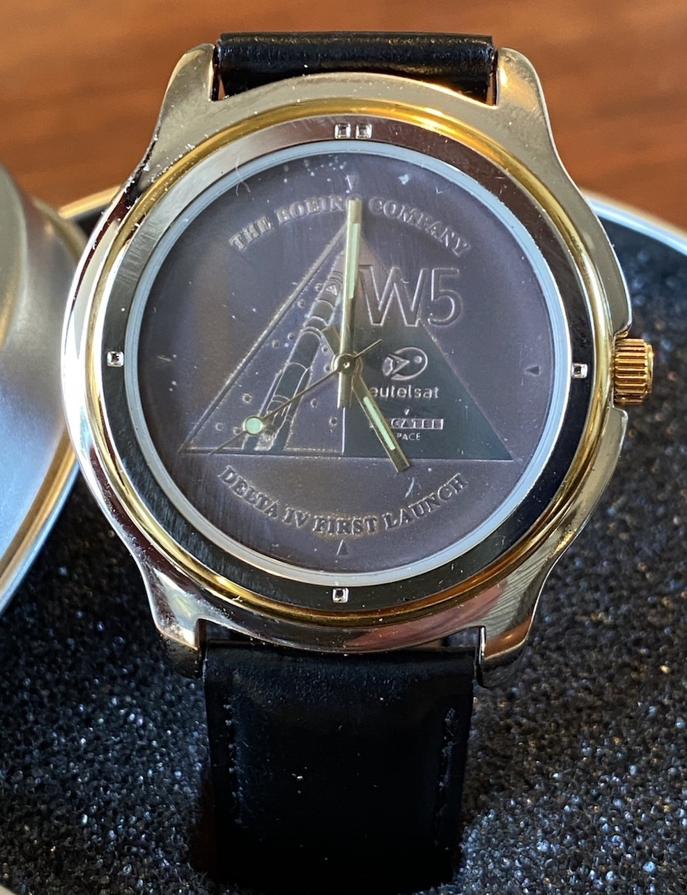 NOS Boeing Quartz Watches-Delta IV First Launch-🚀 Sweda His/Hers 2002 Untested