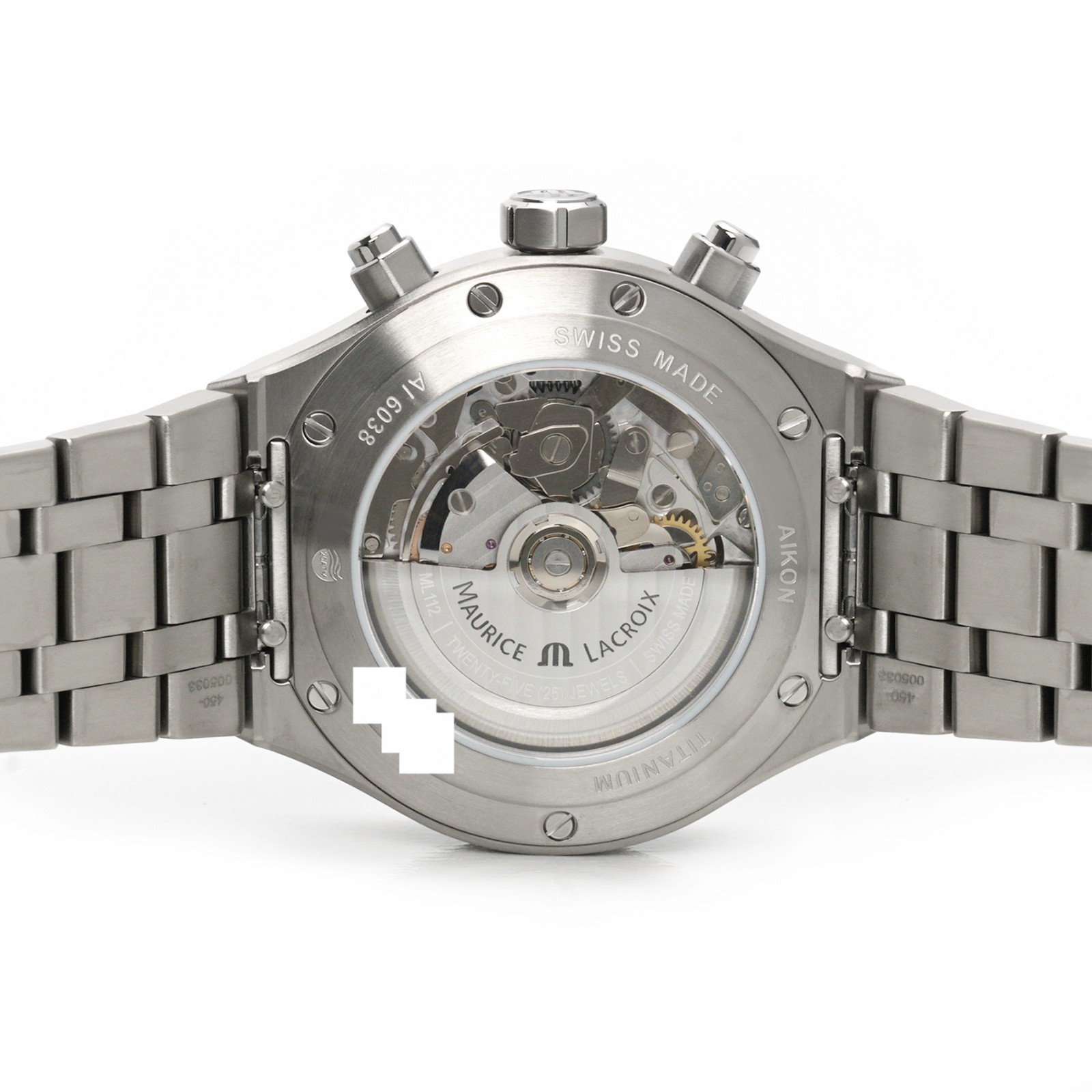 Maurice Lacroix Aikon Automatic Chronograph Wristwatch AI6038-TT03F-330-1