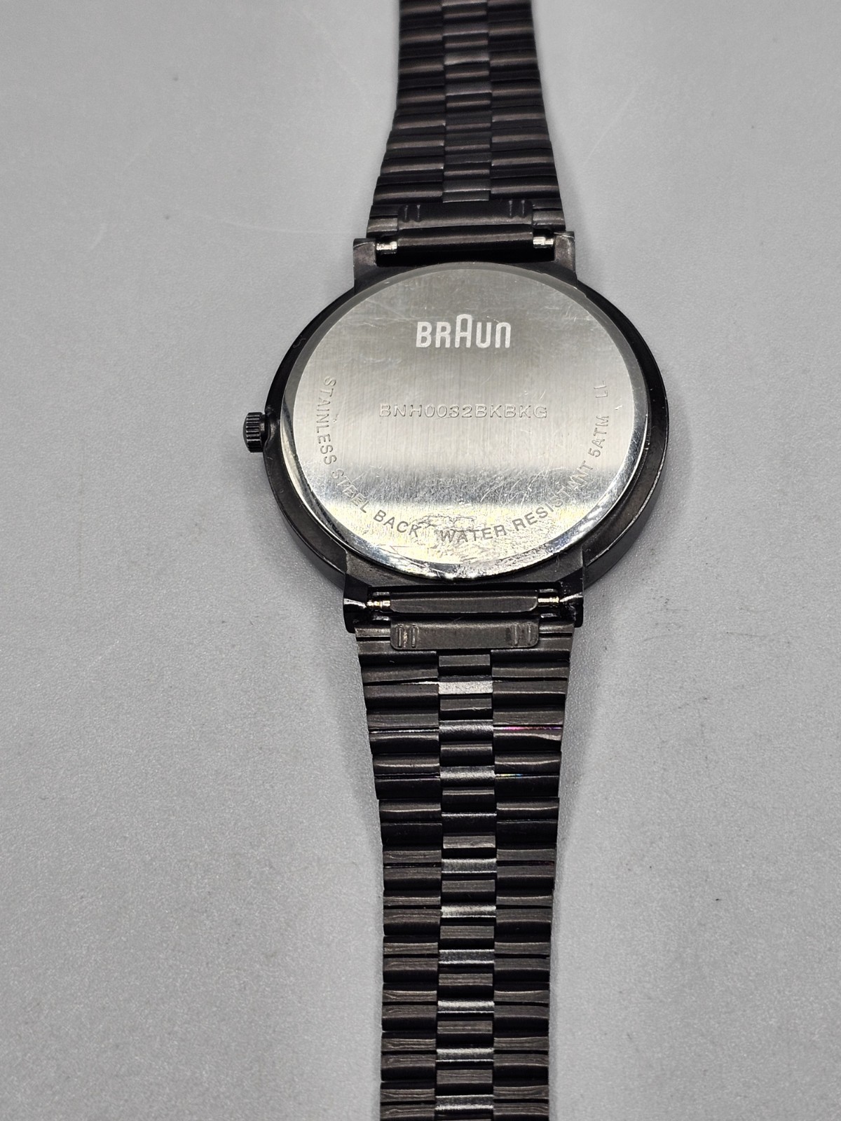 Braun BNH0032BKBKG Classic Quartz Watch Black Dial 40mm Mens Watch US Seller