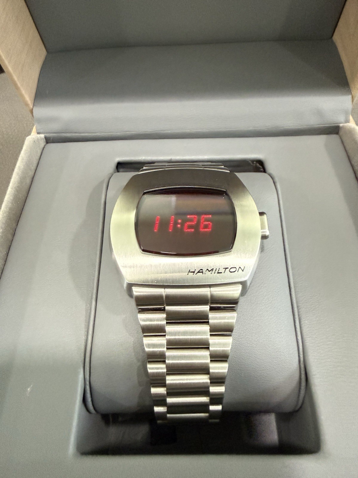 Hamilton American Classic PSR Digital Quartz Stainless Steel Watch – H52414131