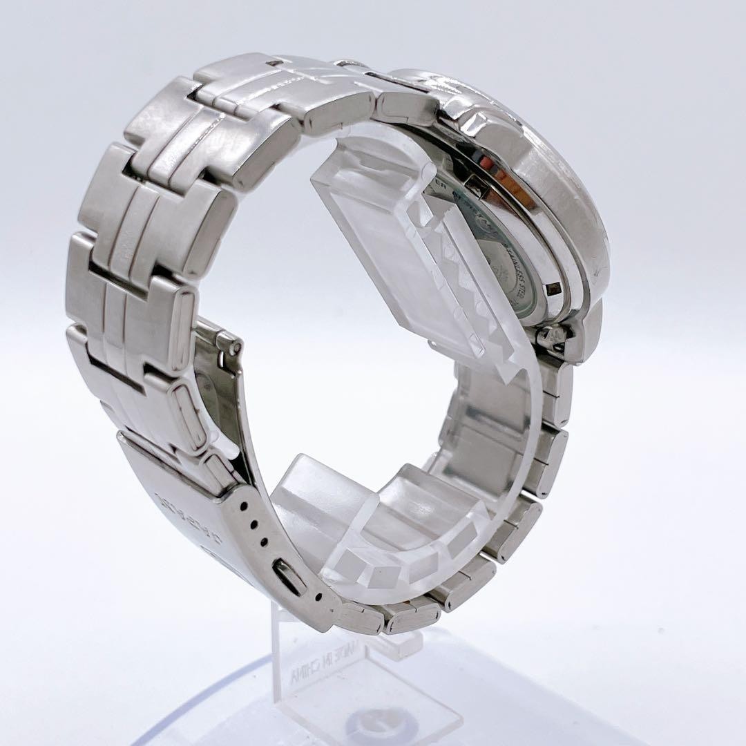 SEIKO 5 7S26-03N0 with transparent case back and original bracelet. 【USED】
