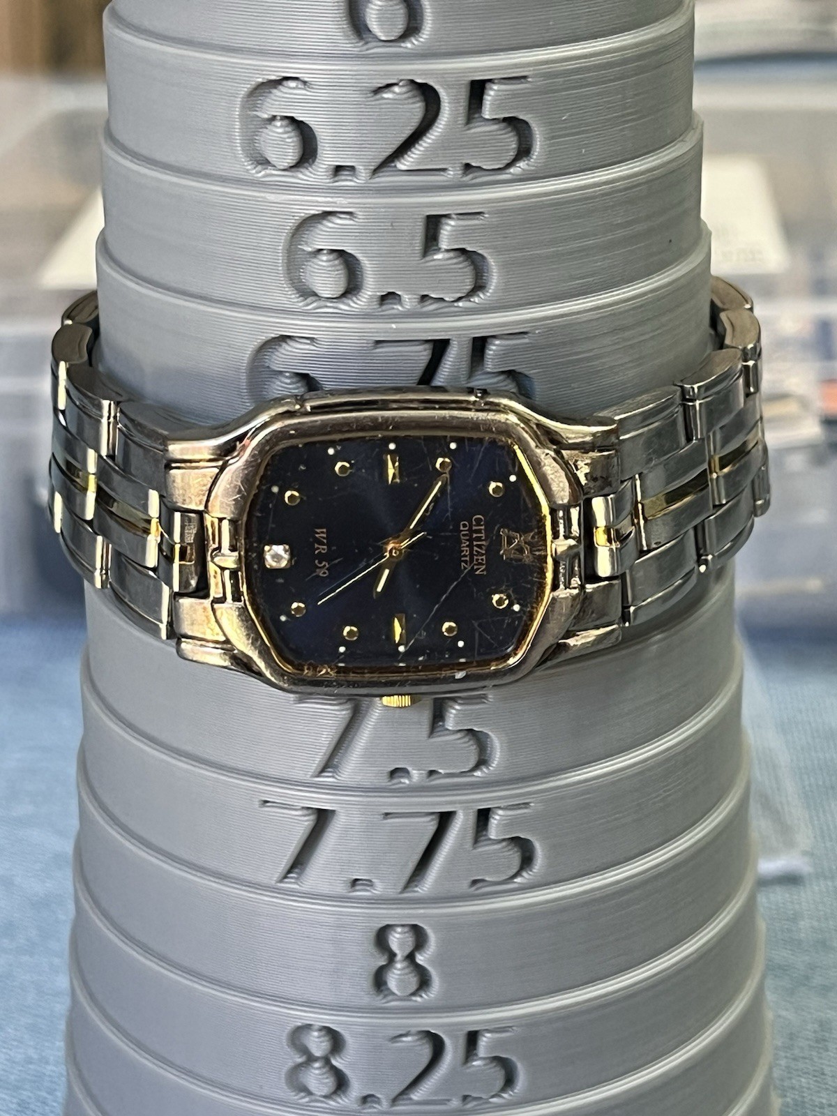 Vintage 1992 Citizen Quartz Watch 1032 Sagittarius Zodiac Dress RUNS PERFECTLY
