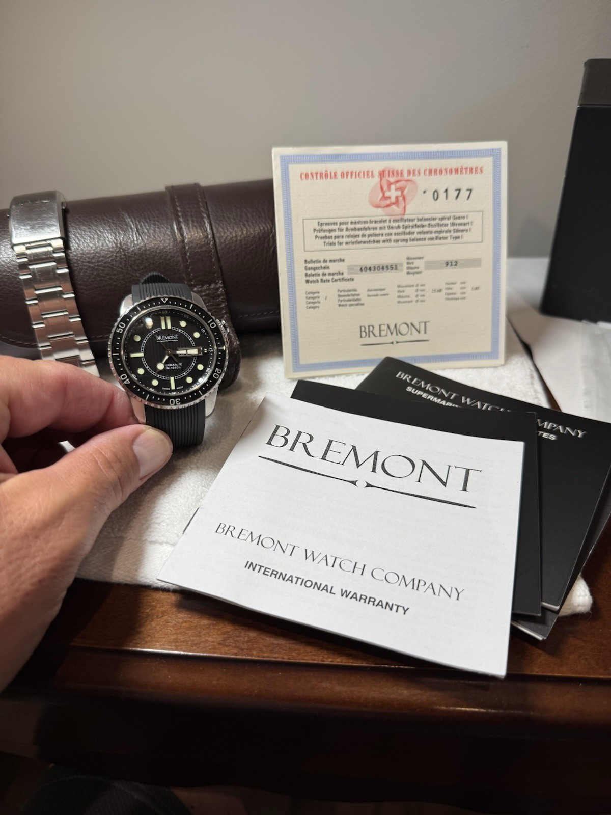 Bremont Supermarine Blue Men’s Watch – S500
