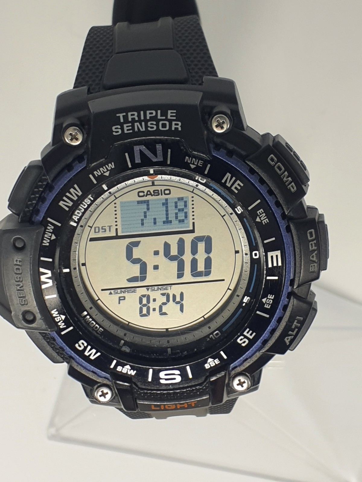 casio SGW 1000 Super Illuminator Tripple Sensor Compass/Barometer/Altimeter