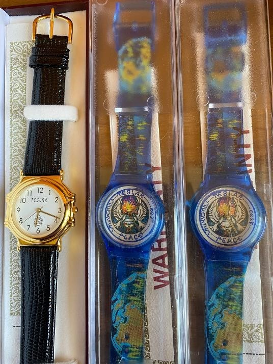 Teslar watches, bundle of 6, new
