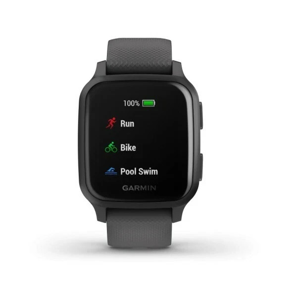 Garmin Venu Sq GPS Watch – Shadow Gray/Slate