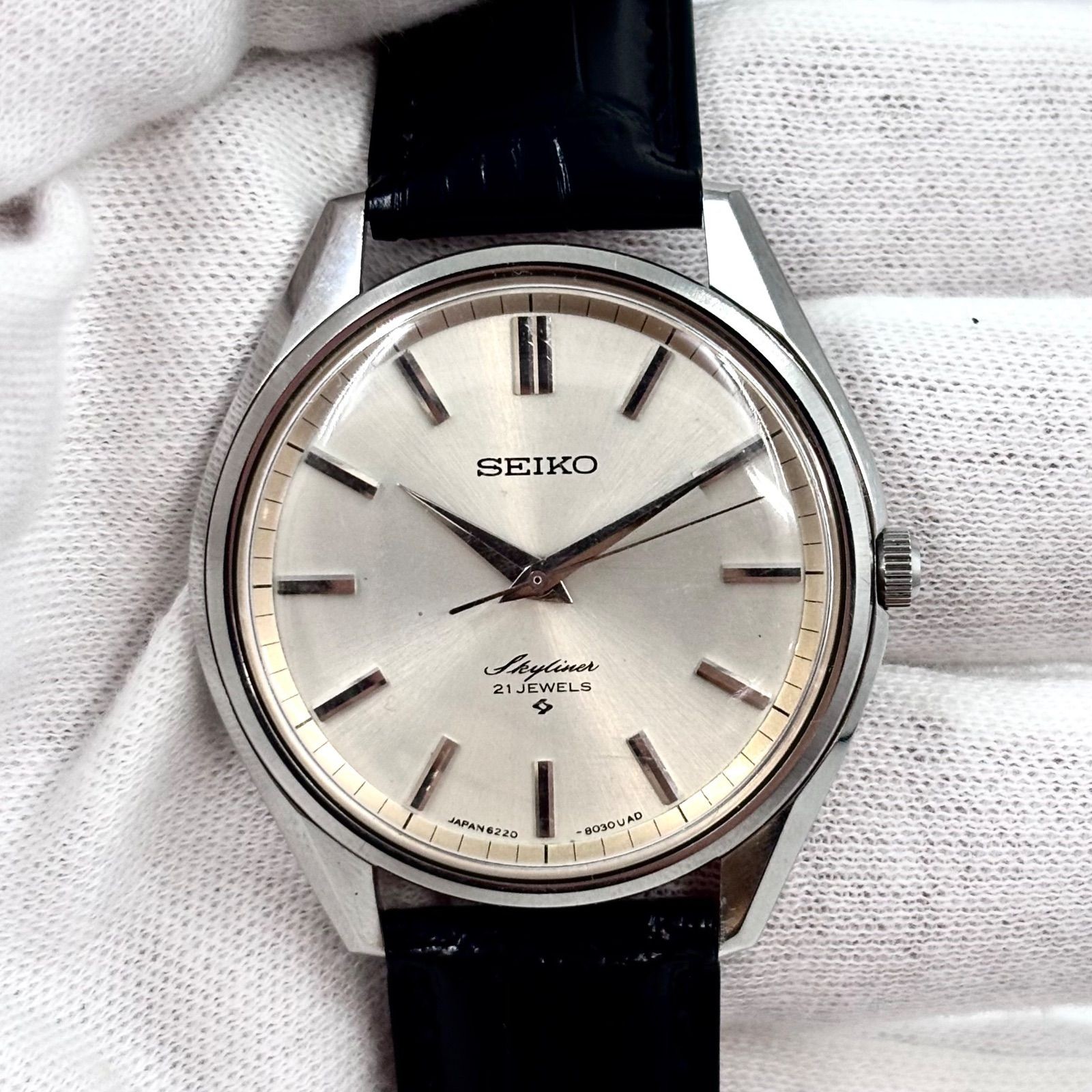 SEIKO Skyliner Manual Wind 38 mm Running Japan
