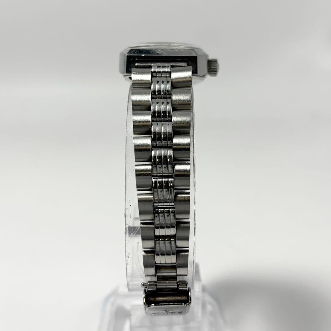 Working RADO Conway wristwatch vintage black dial anchor date
