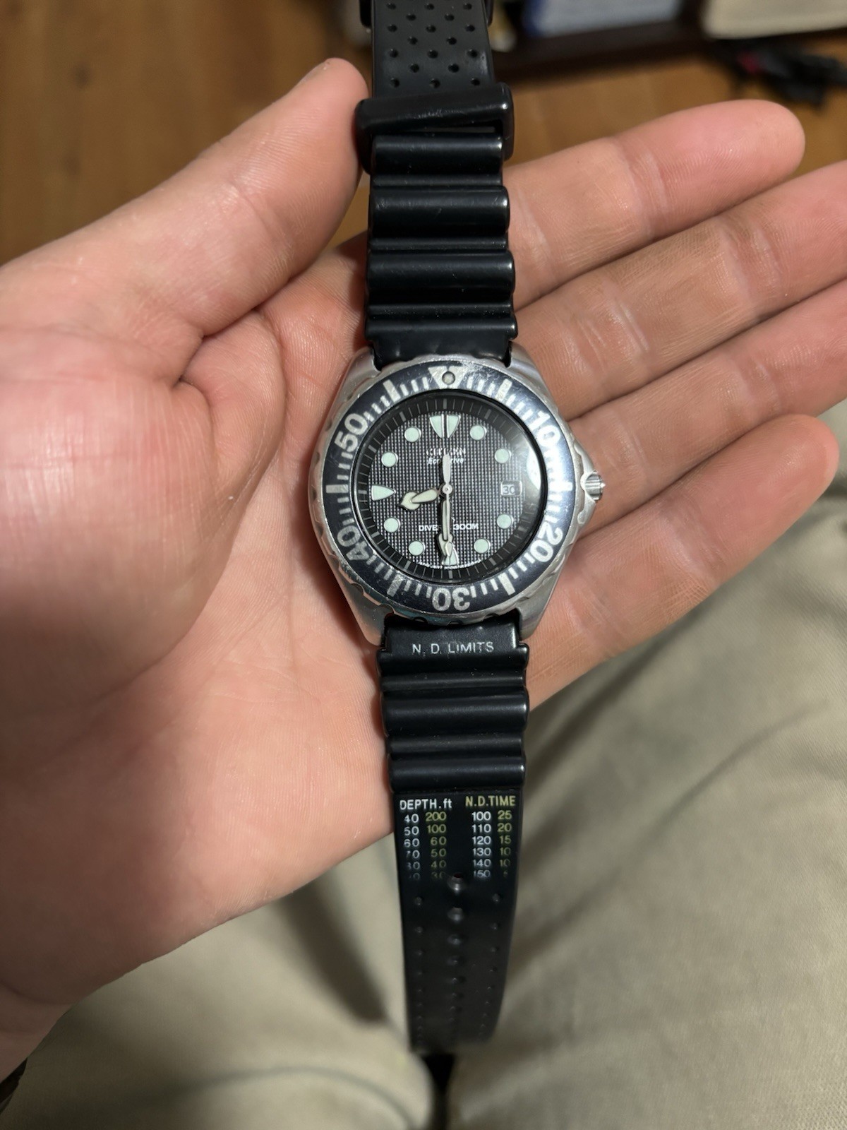 Citizen Eco-Drive Men’s Diver Watch 300m BN0000-04H
