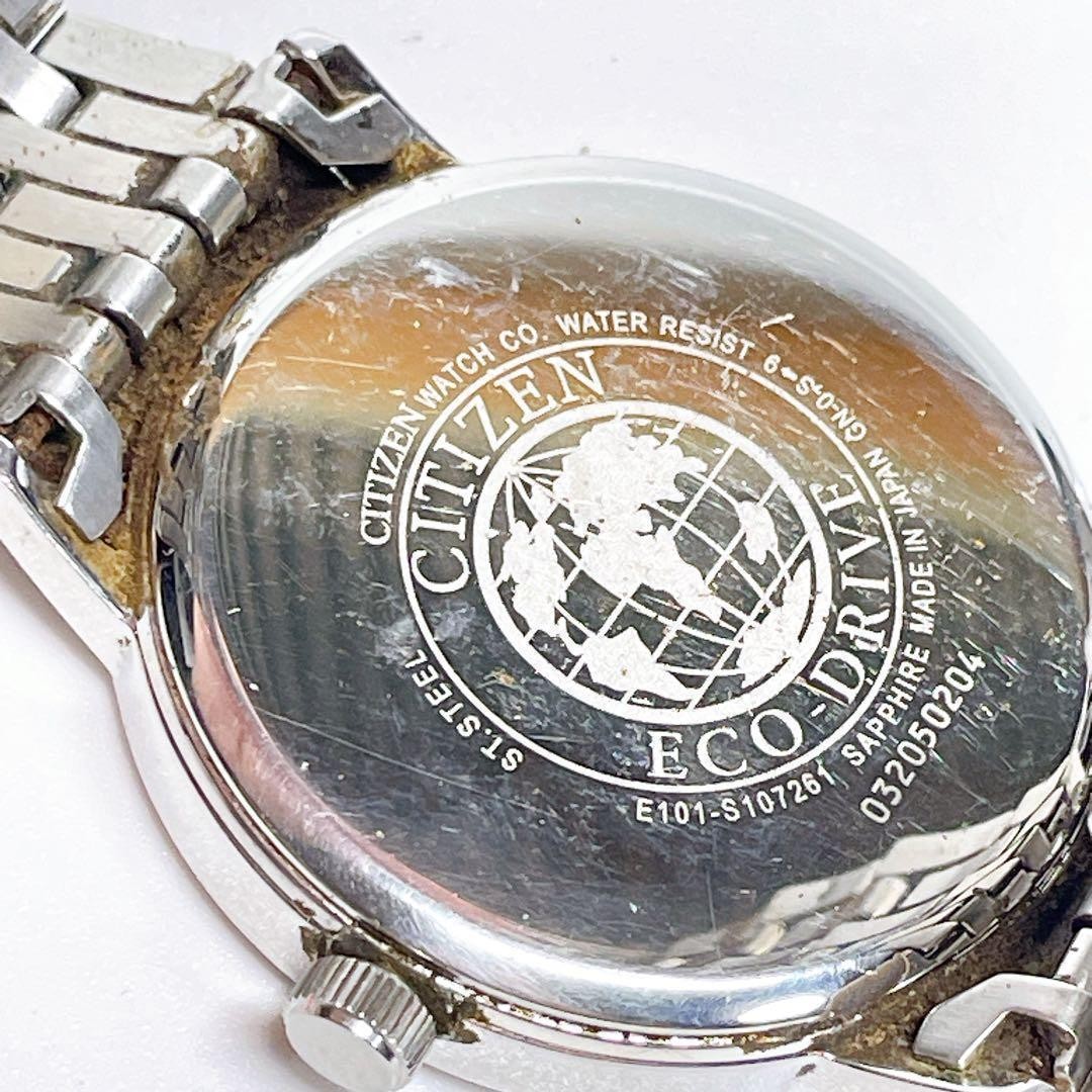 CITIZEN Men’s Eco-Drive E101 Day-Date Watch, Size 42 【USED】