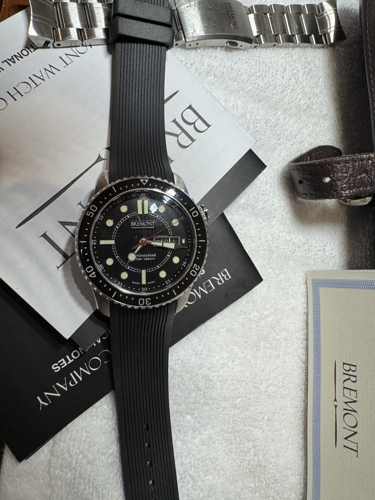 Bremont Supermarine Blue Men’s Watch – S500