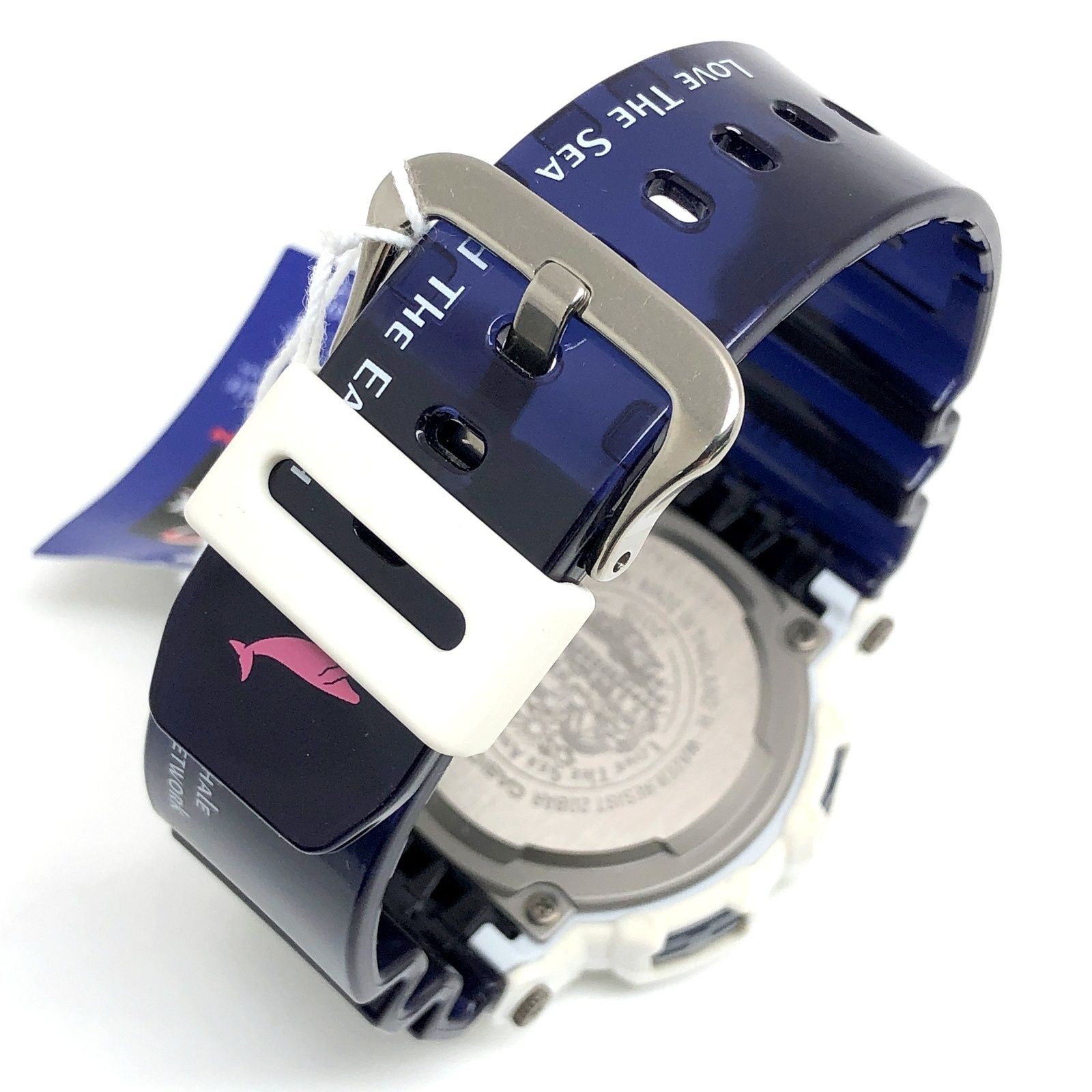 G SHOCK G SHOCK GW 9110K 7 GULFMAN Gulfman Ilkuzhi Radio Solar White Blue Skelet