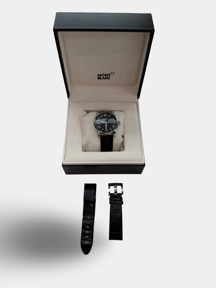 Montblanc TimeWalker 7070 42mm Automatic Men’s Black Dial Steel Watch