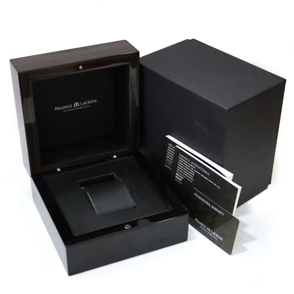 Maurice Lacroix Pontos Day-Date PT6158 Automatic Stainless Steel Watch #M-3717