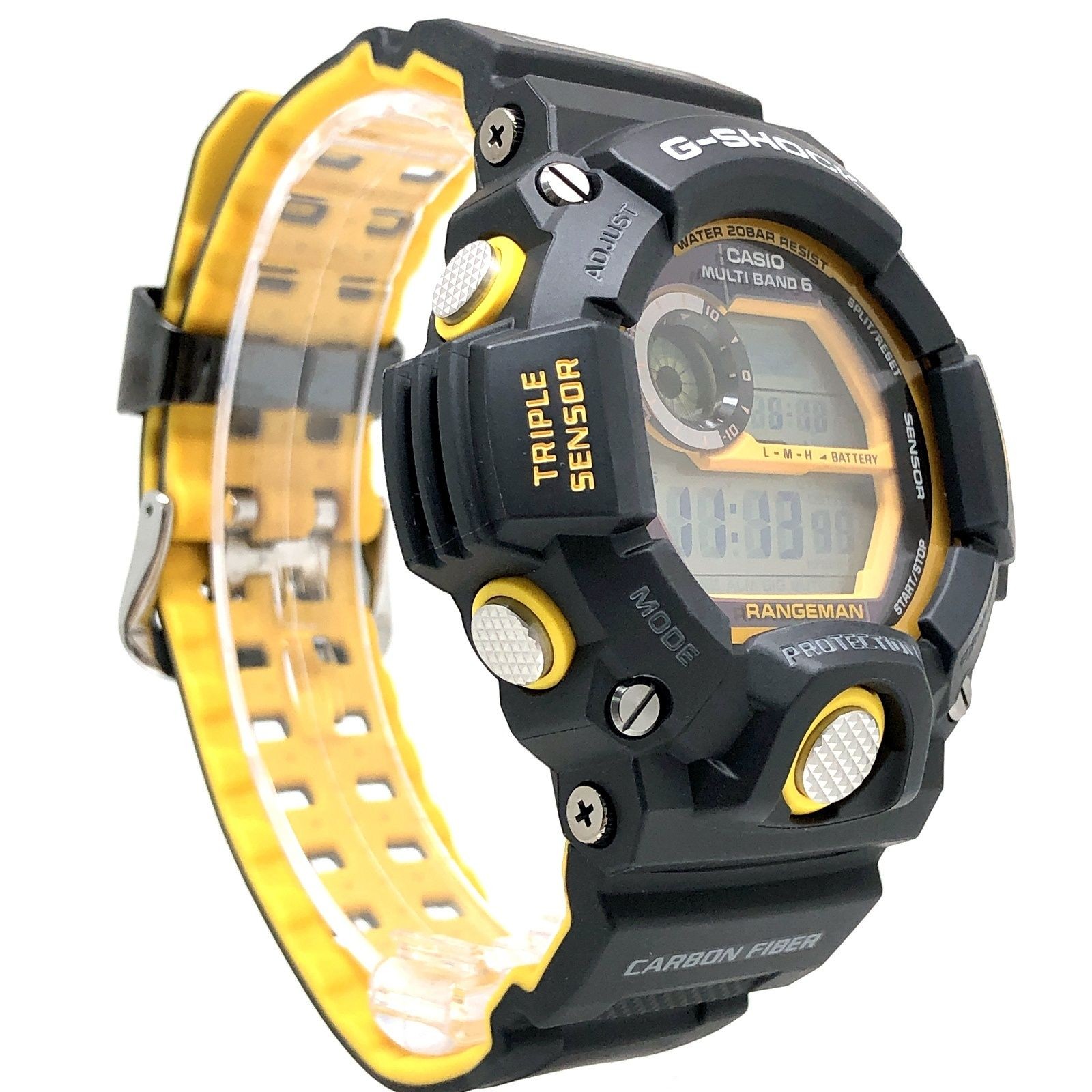G SHOCK GW 9400YJ 1 RANGEMAN Radio Solar Triple Sensor Equipped LED Light Releas