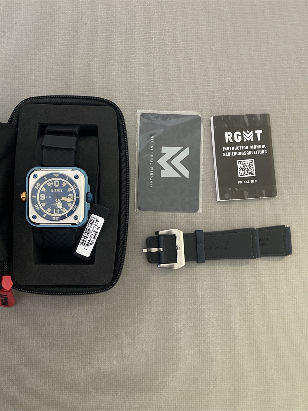 RGMT Pershing Battlefield Blue Automatic Watch OBO