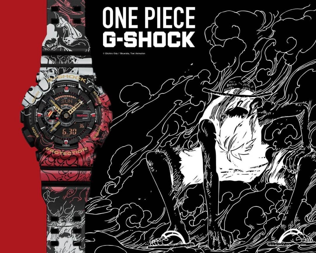 G-SHOCK One Piece & Dragon Ball Z Collaboration Model Watch Casio Unused Japan