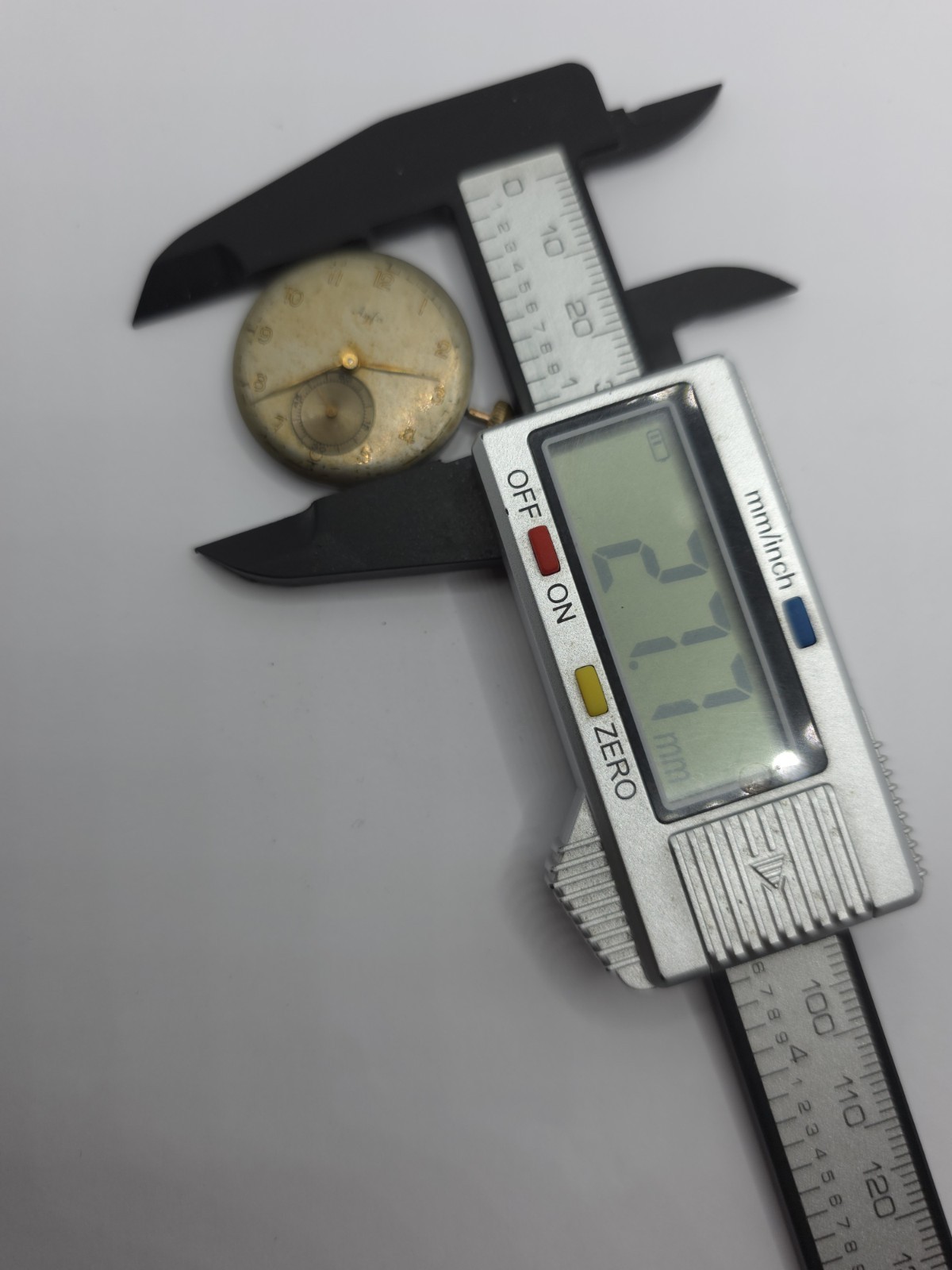 Vintage Agfa Watch Movement Cal. 233 CUPILLARD From 1930’s Hands Main Spring