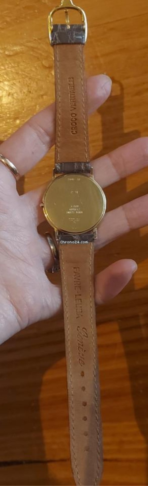 Favre-Leuba watch 2000-11 Ultra-Thin unisex dress watch with box EC!