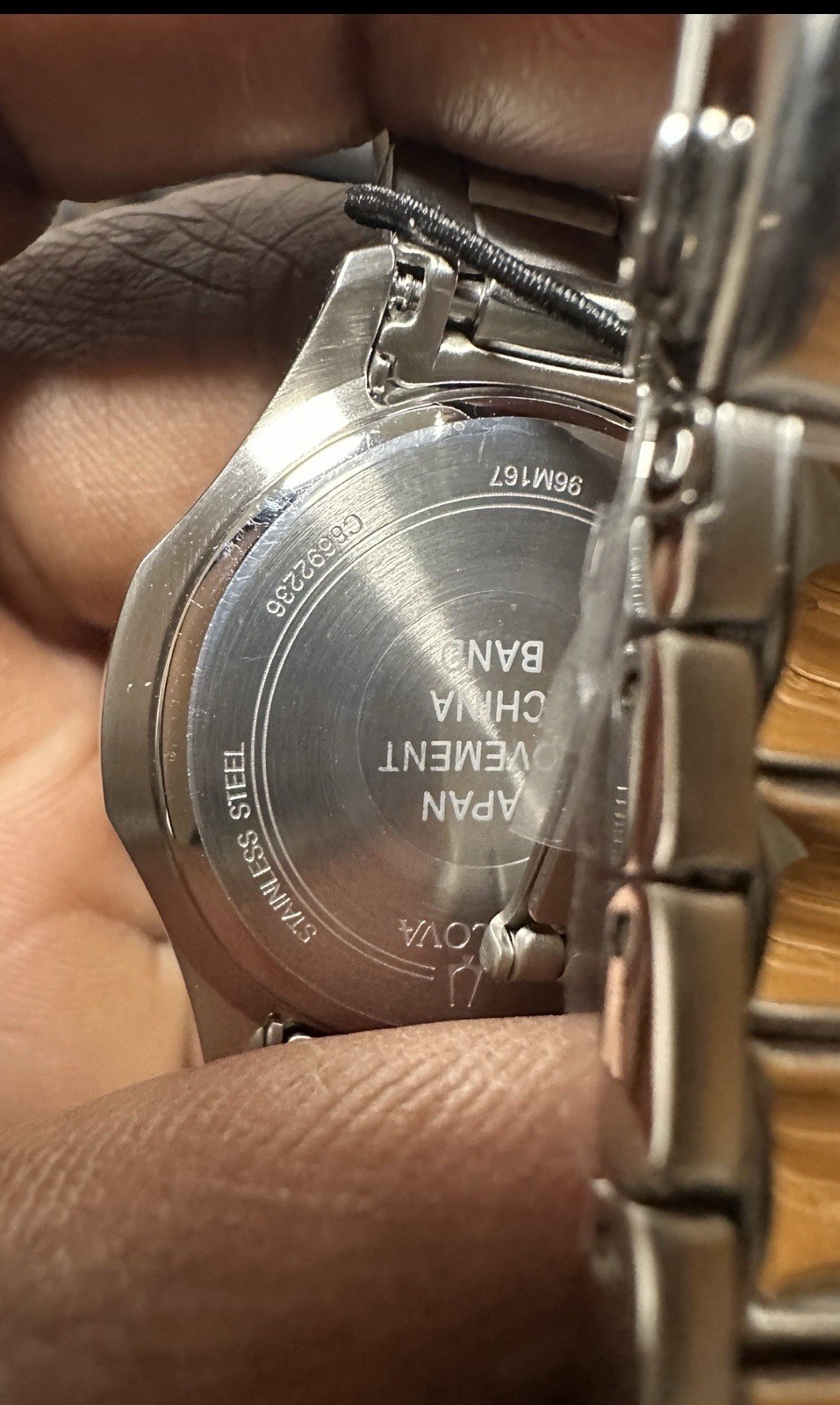 Women’s stainless steel Bulovo watch96M167-BULGEN-BOXBST41