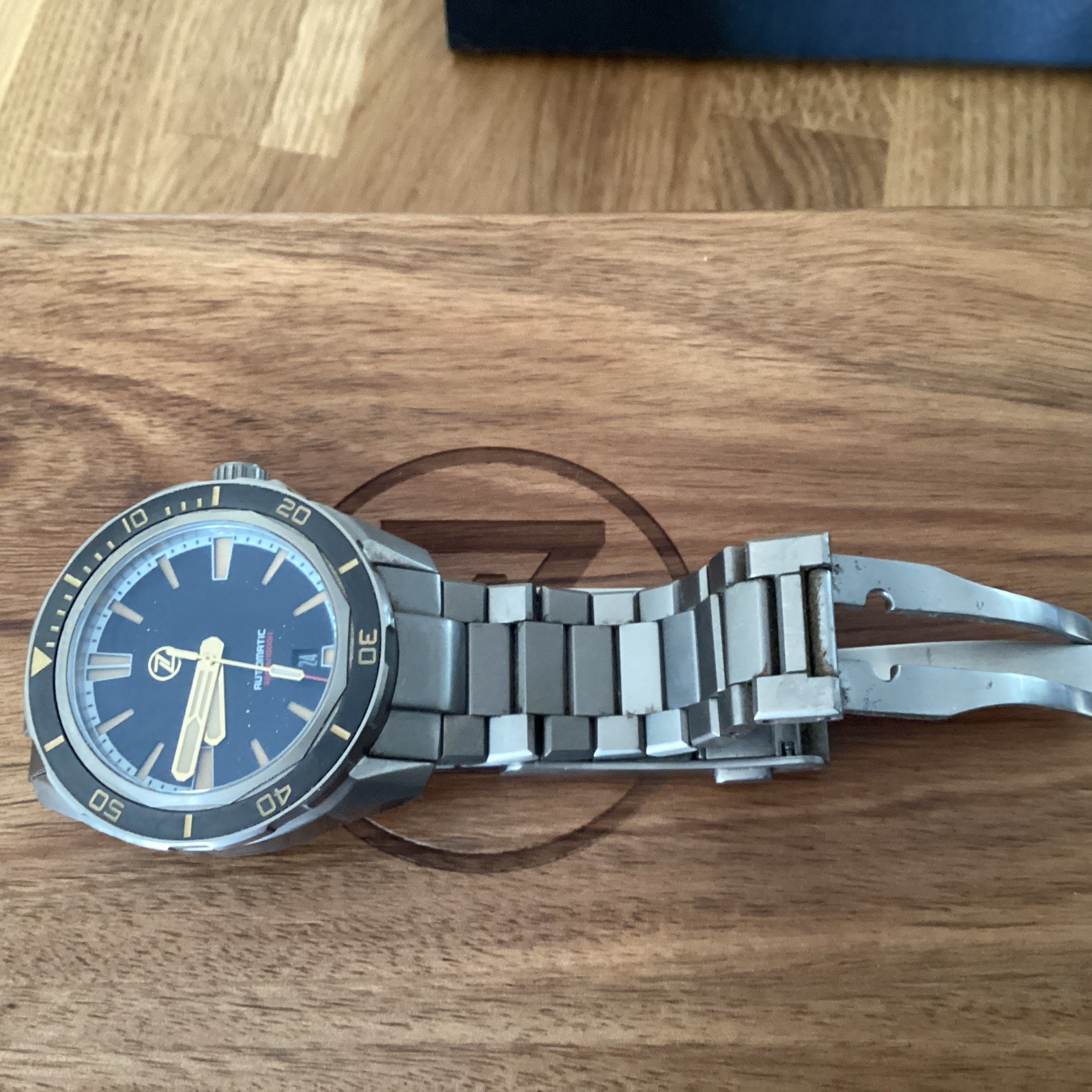 Zelos Swordfish 42mm Black Sand Limited Edition in Titanium 203/250