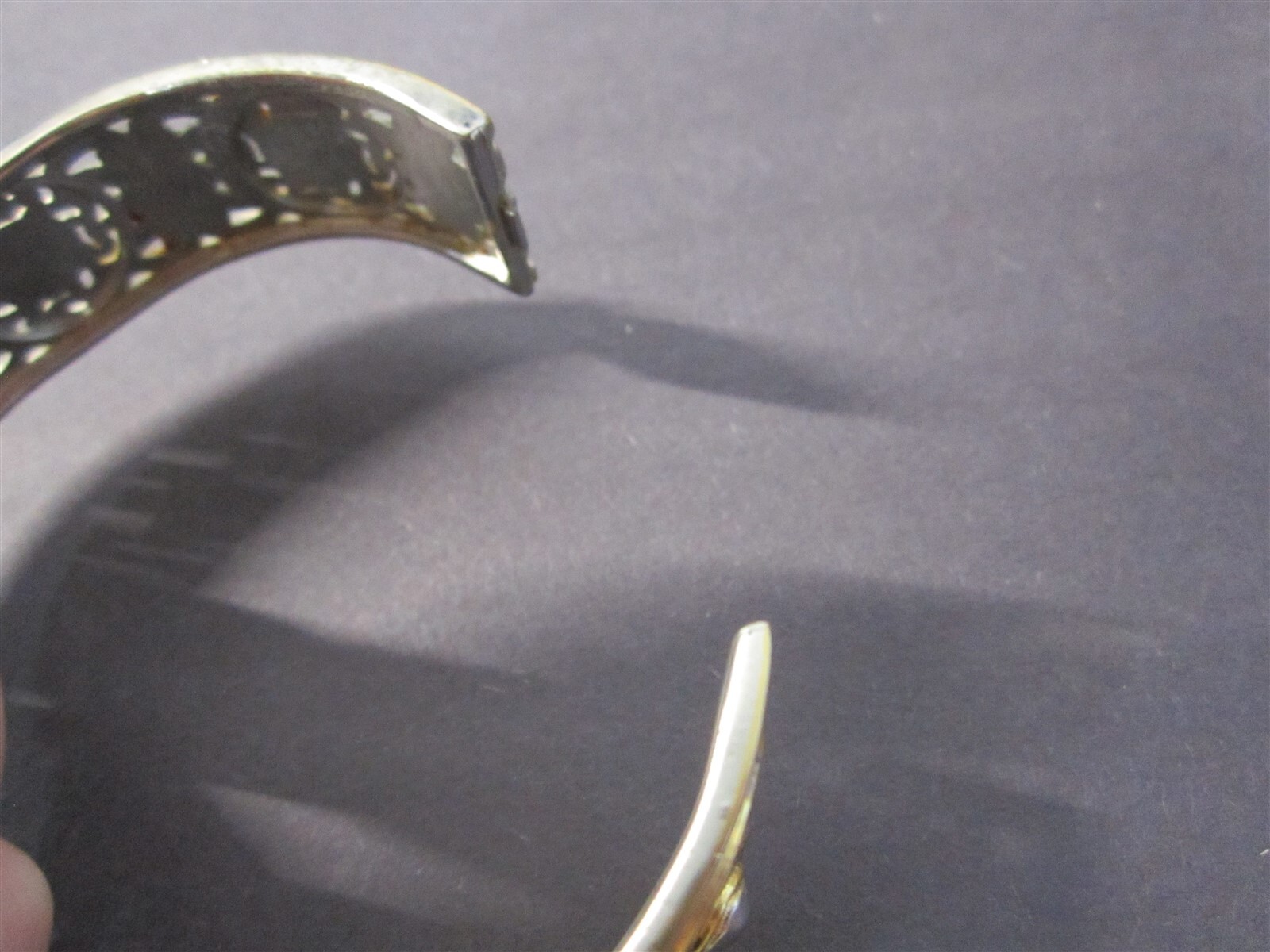 Vintage Massini Silver and Gold Tone Quartz Womens Bracelet Watch