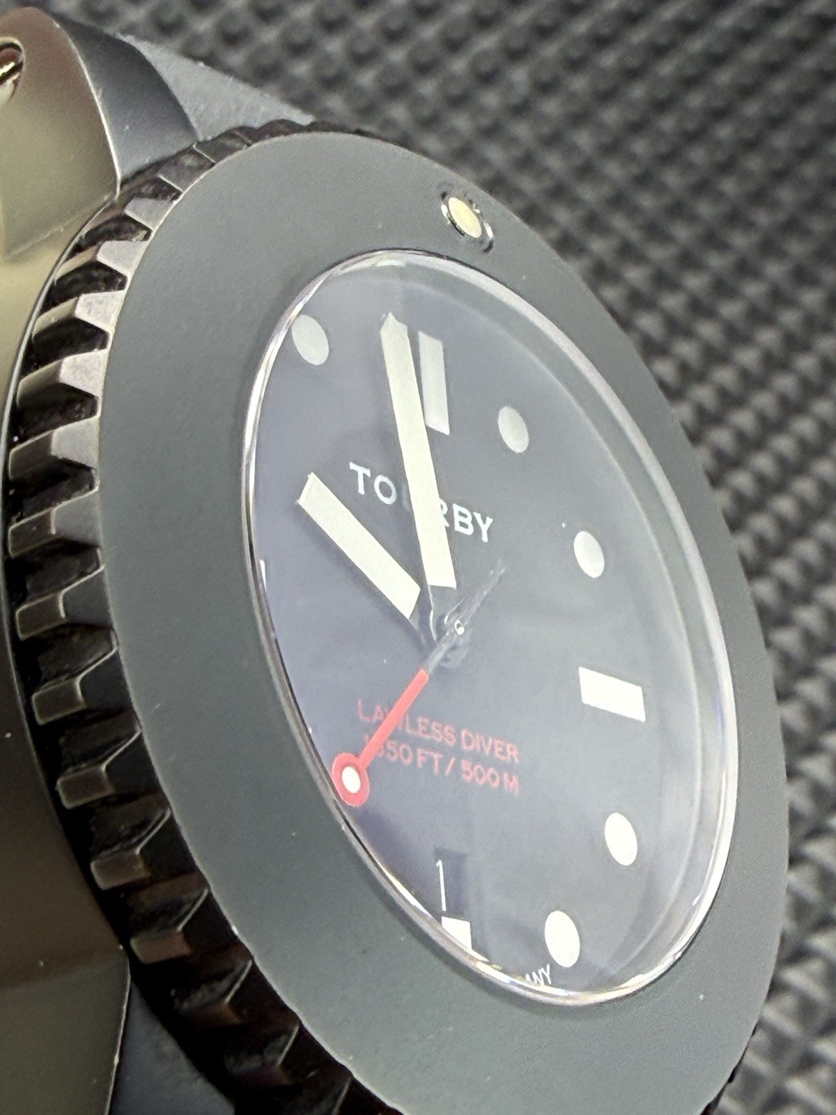 Tourby Lawless Diver 45MM Black PVD, UBER THICK CHUNKY MONKEY~1650’ 500M Depth
