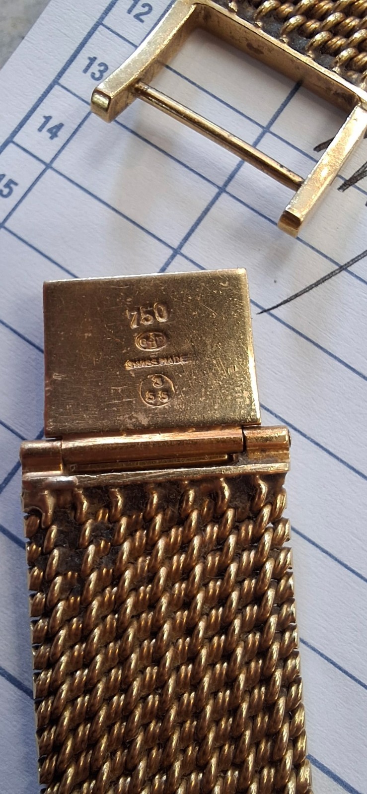 Omega 1954 Pie Pan 18K Gold Constellation w/ 18K Band & Arrow Markers