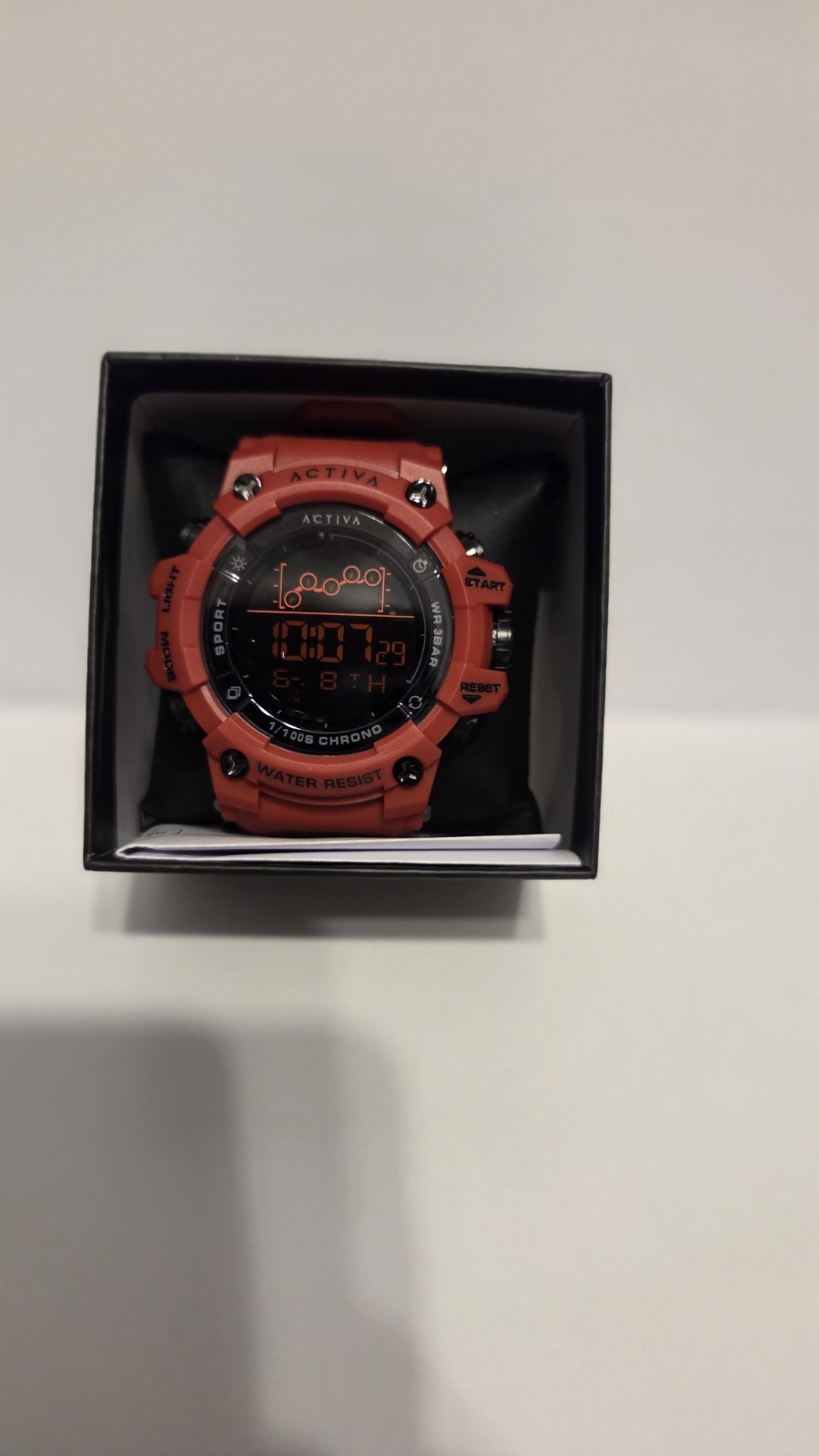 Activa X By Invicta. Red. Mens New In A Box 50mm. ACW8082-023 #13