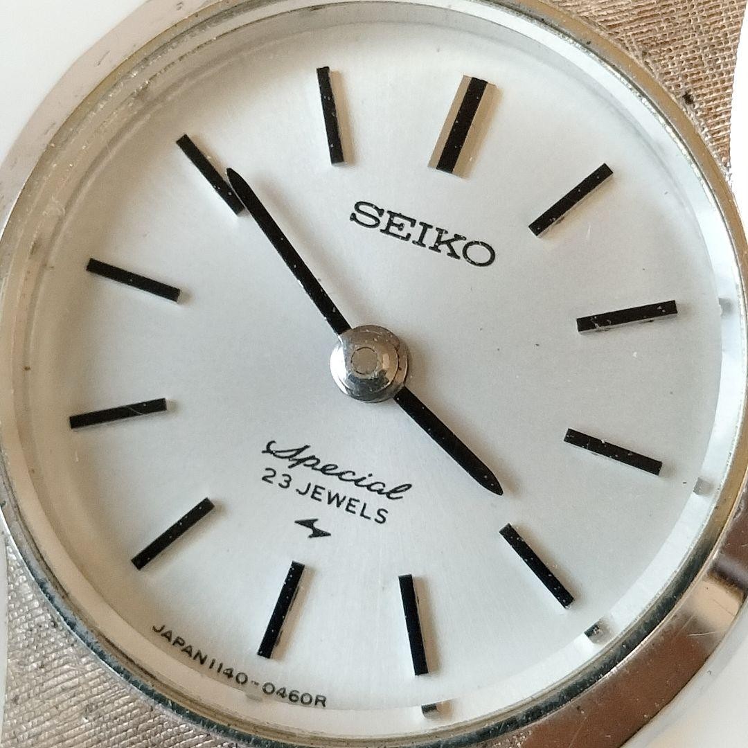 SEIKO SPECIAL 23 Jewels 1140-0220 Manual Winding, Working Condition, Display Ite