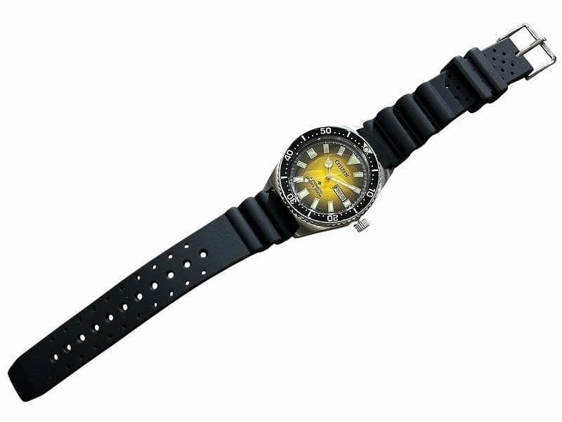 Brand New CITIZEN NY0120 01X Yellow Gradient Dial Automatic Watch