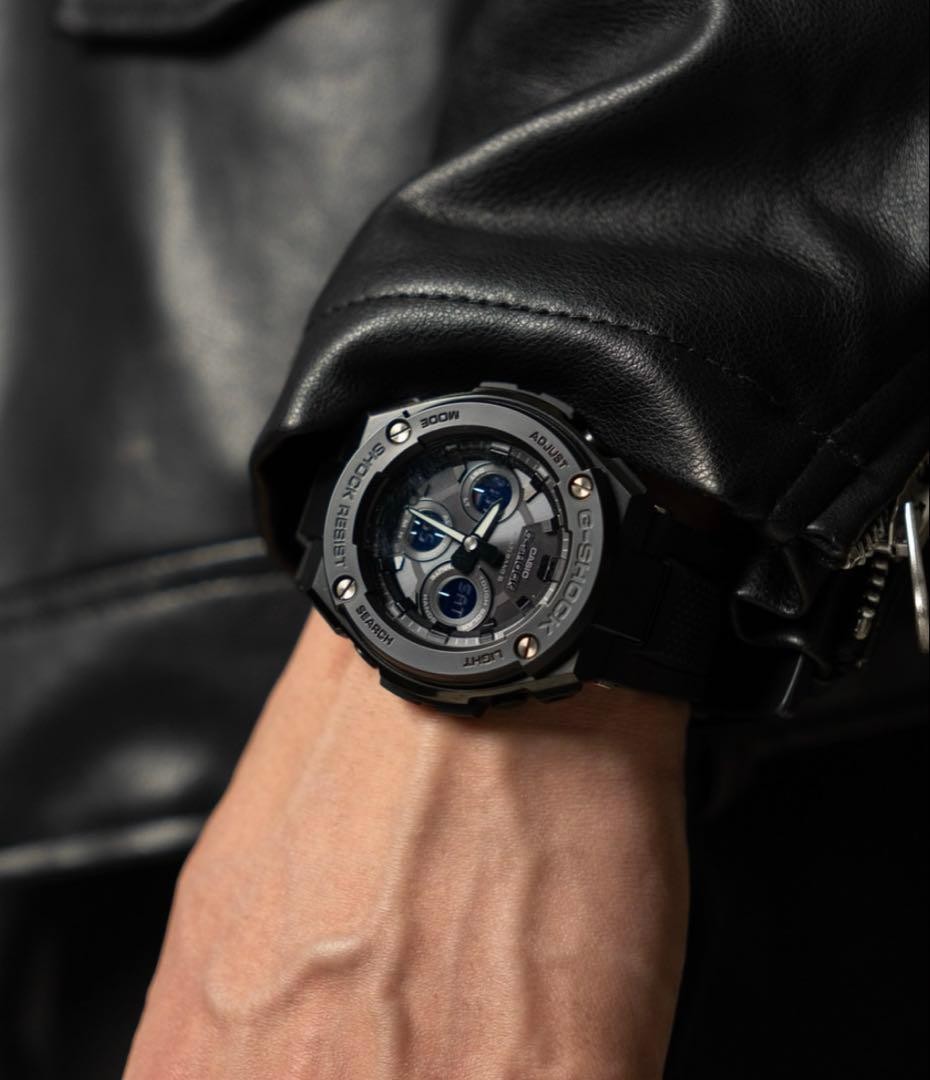 CASIO G-SHOCK GST-W300G Radio-Controlled Solar Watch—Extremely Popular