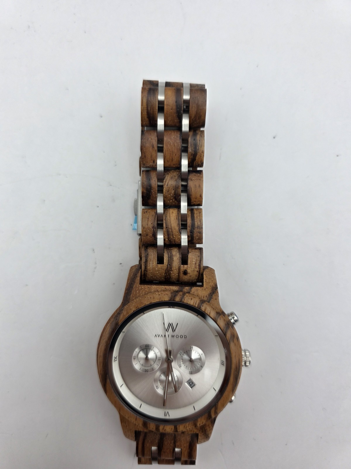Avant Wood Chronos Orient Silver Womans Watch