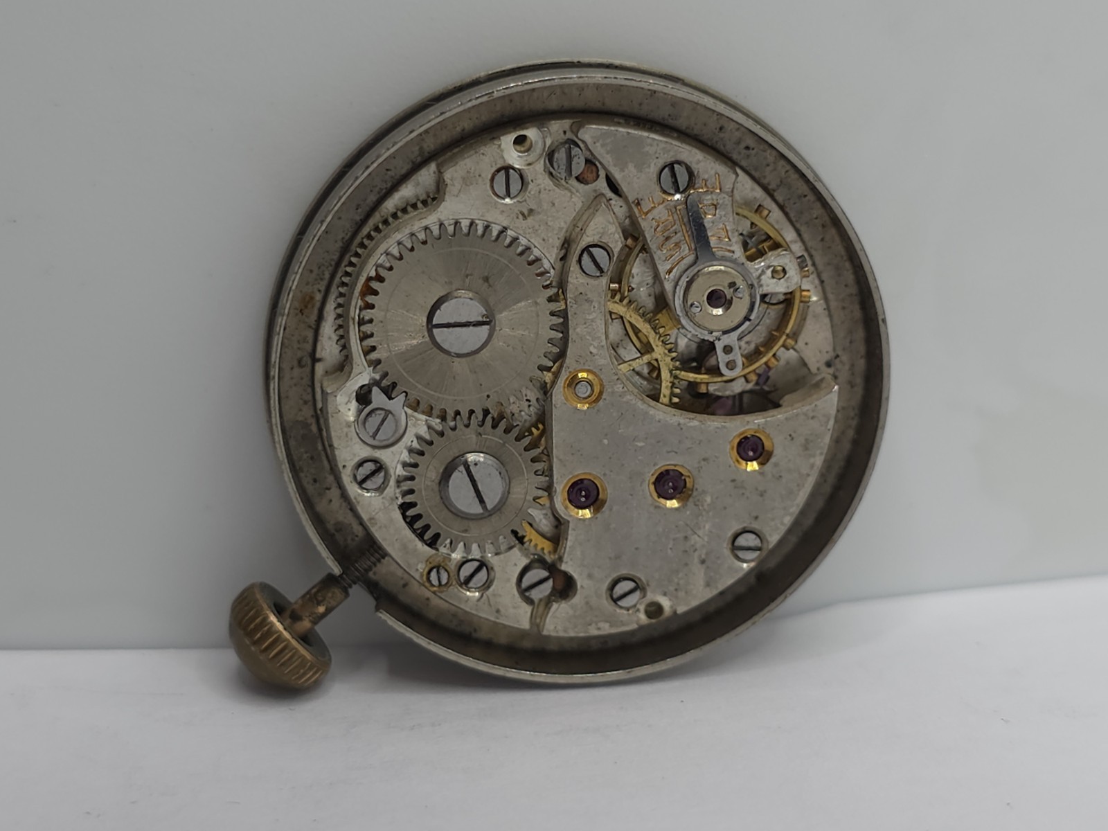 Vintage Agfa Watch Movement Cal. 233 CUPILLARD From 1930’s Hands Main Spring