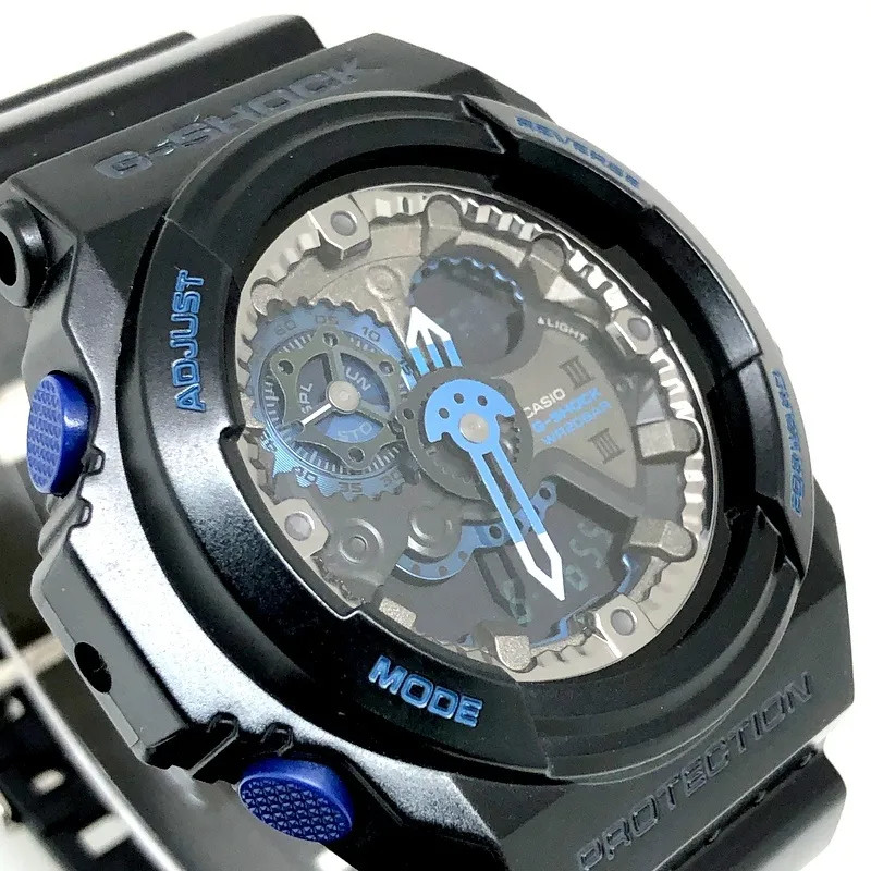 G-SHOCK GA-303B-1A Initial Blue G-Shock 30th Anniversary Initial Blue Black Anal