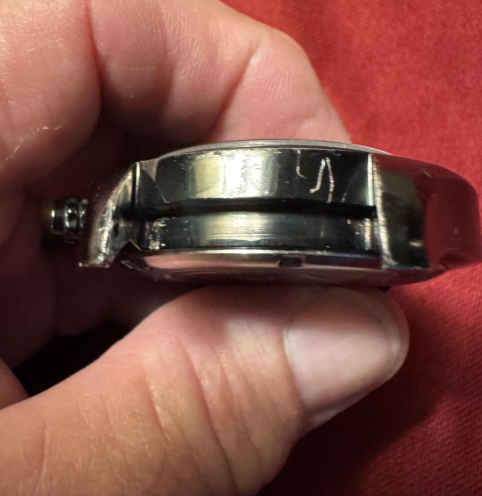 TX Technoluxury T3C423 600 Series Flyback Chronograph Watch For Parts Or Repair
