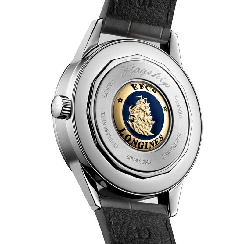 New Longines Flagship Heritage Moonphase Grey Dial 38.5mm Men’s Watch L48154522