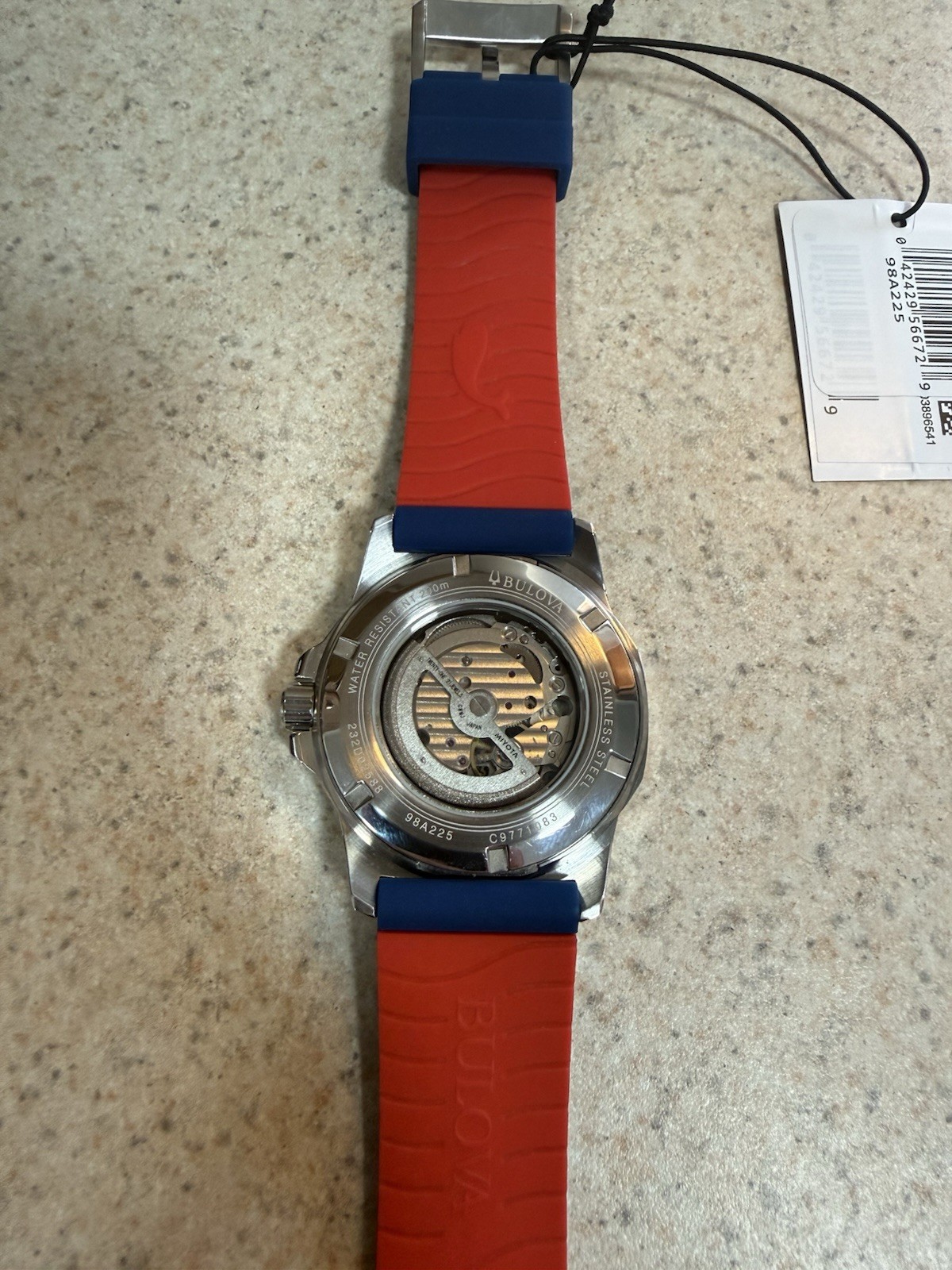 Bulova Marine Star Series A 98A225 Brand New with Box Papers and Hang Tag Mint