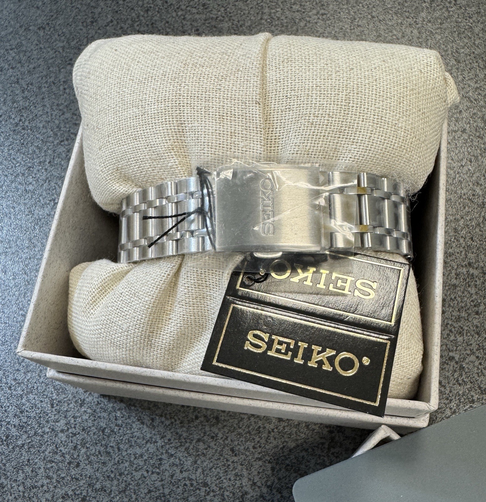 SEIKO Chronograph Quartz Light Green Dial Watch SSB481 Stainless Steel New
